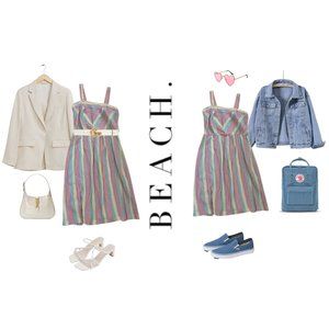 Vintage | Pastel Cotton Sundress